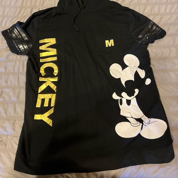 Mickey Mouse hooded short sleeved tshirt - Picture 3 of 7